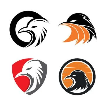 Eagle logo template vector icon design Stock Illustration