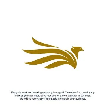 Eagle Logo Vector, Design Logo Template. Eagle logo Concepts Illustrazione stock