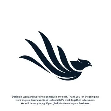 Eagle Logo Vector, Design Logo Template. Eagle logo Concepts Stock Illustration