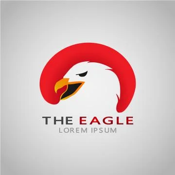 THE EAGLE LOREM IPSUM 2017 2 Stock Illustration