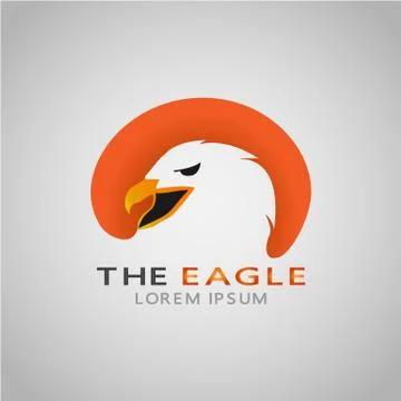 THE EAGLE LOREM IPSUM 2017 3 Stock Illustration