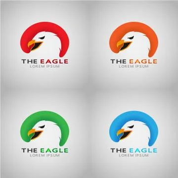 THE EAGLE LOREM IPSUM 2017 5 Stock Illustration