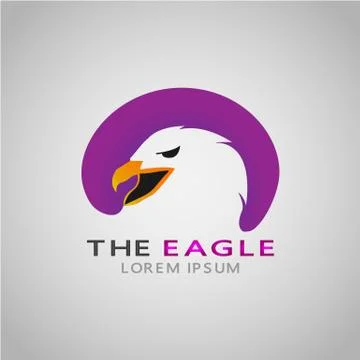 THE EAGLE LOREM IPSUM 2017 6 Stock Illustration