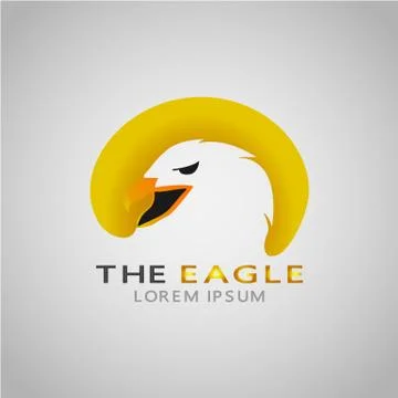 THE EAGLE LOREM IPSUM 2017 7 Stock Illustration