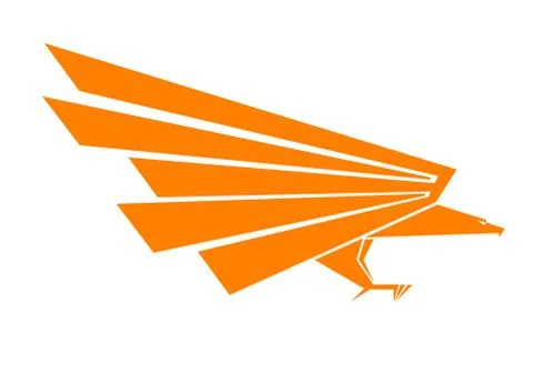 Eagle mascot 스톡 일러스트