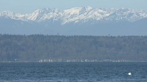 Eagle mountains Pan Video stock 685492