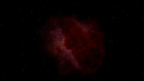 Eagle Nebula M16 Emission Gas Cloud 8K 3D Render Illustrazione stock
