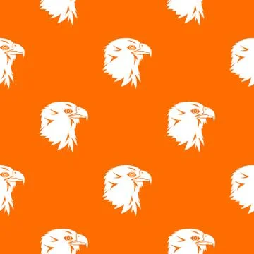 Eagle pattern seamless Illustrazione stock