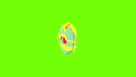 Eagle shield icon animation Stock Footage 153609808