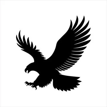 Eagle Silhouette Stock Illustration