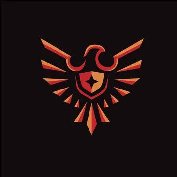 Eagle Star logo concept illustration Stock Illustration