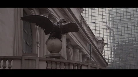 Eagle statue b roll Vidéo 57041920