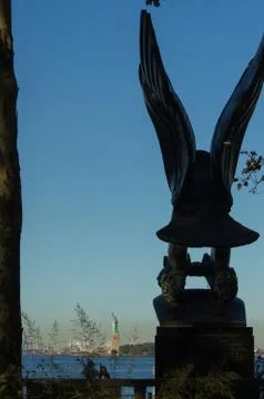 Eagle statue Stock Photos