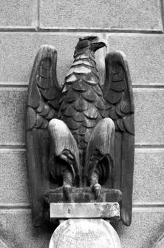 Eagle statue Stock Photos