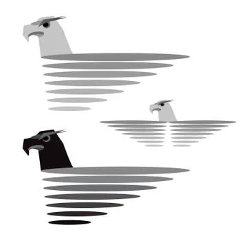 Eagle. Vector format Stock Illustration