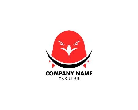 Eagle Vector Logo Template Stock Illustration