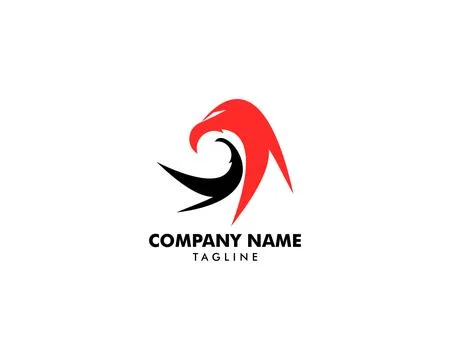 Eagle Vector Logo Template Stock Illustration