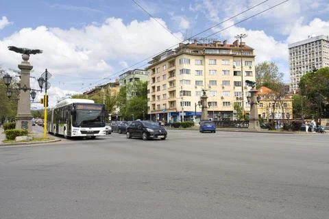 Eagles bridge in Sofia, Bulgaria Stock Photos