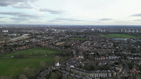 Ealing, Ealing Broadway , Ealing common, 2pm, 14th Feb 2026 , London Stock Footage 328943195