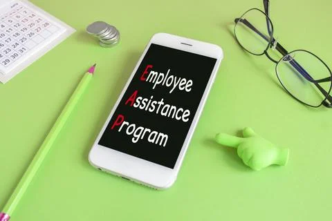 EAP employee assistance program symbol. Stock Photos
