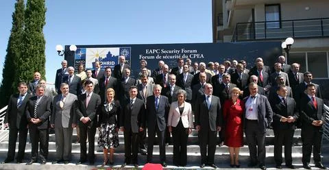 Eapc Security Forum in Macedonia - Jun 2007 Stock Photos