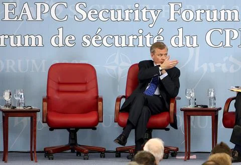 Eapc Security Forum in Macedonia - Jun 2007 스톡 사진