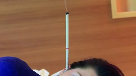 Ear candle Stock Footage 10729577