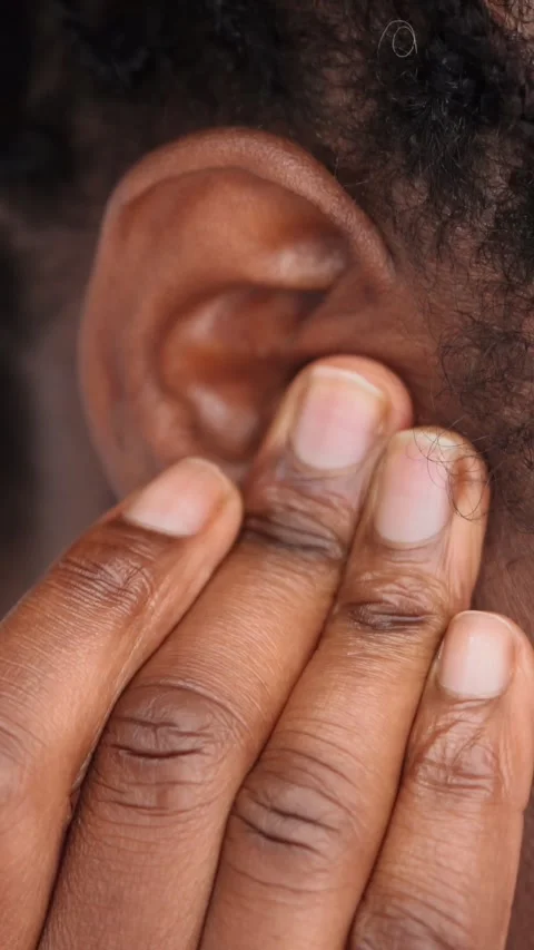 Ear Damage And Hear Problems, Damage Aid Stock Footage 229909333