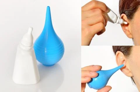 Ear drops Stock Photos
