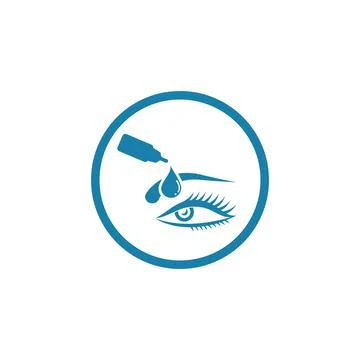 Ear drops vector illustration icon Stock-Illustration