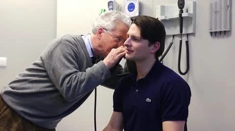 Ear Examination Stock Footage 10823425