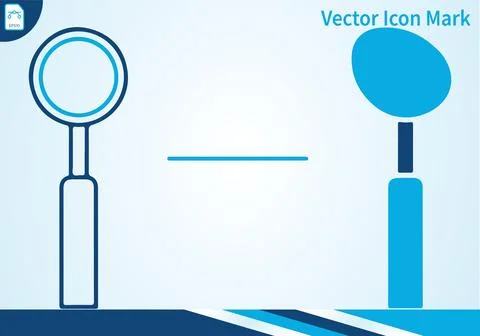 Ear examination tool icon outline and solid vector illustration. Ilustração Stock
