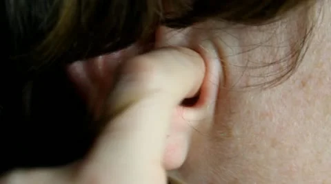 Ear Video stock 22325932