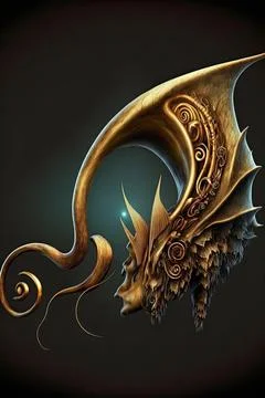 Ear horn of hearing Stock Illustration