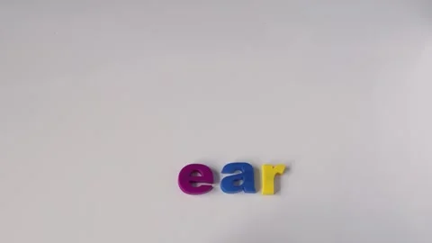 From EAR to LEARN – Learning Concept Transformation Stop Motion 4K 24fps Vidéo 328733496