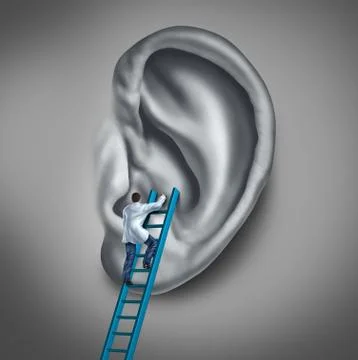 Ear Medicine Stock Illustration