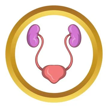 Ear membranes vector icon Stock Illustration