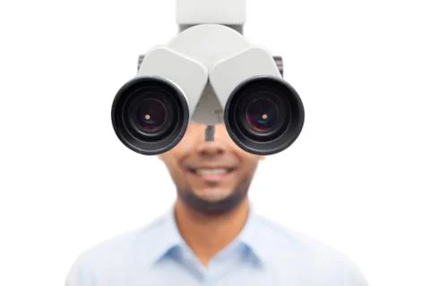 Ear microscope Stock Photos