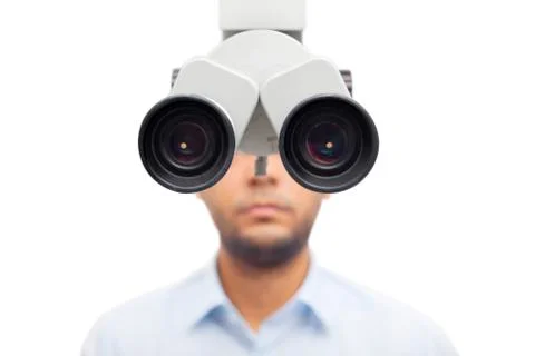 Ear microscope Stock Photos