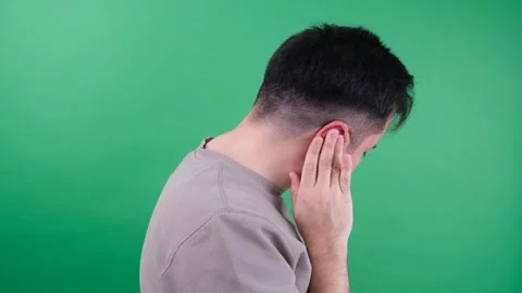 Ear pain Stock-Footage 264959434