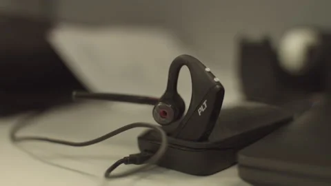 EAR PIECE Stock Footage 217498274