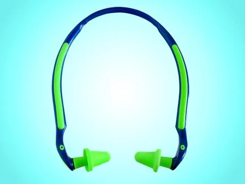 Ear plugs Foto stock