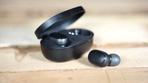 Ear pods Stock Footage 164497386