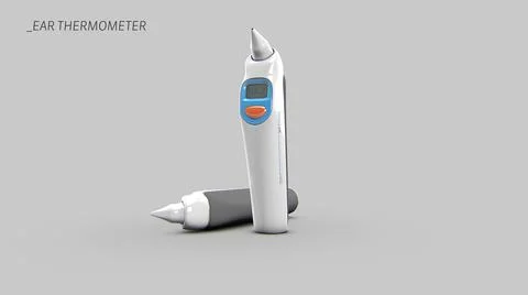 Ear Temperature Thermometer 3D Model