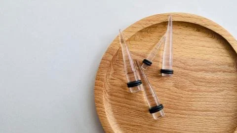 Ear Tunnels Stock Photos