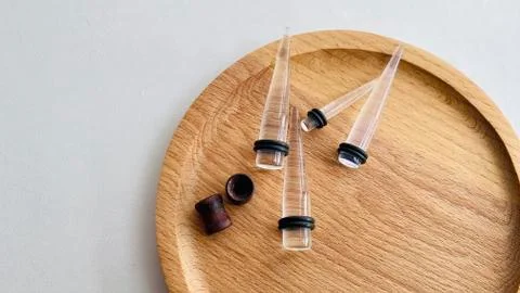Ear Tunnels Stock Photos