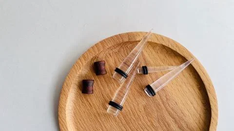 Ear Tunnels Stock Photos
