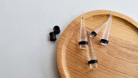 Ear Tunnels Stock Photos