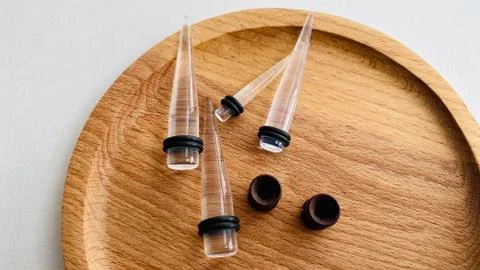 Ear Tunnels Stock Photos