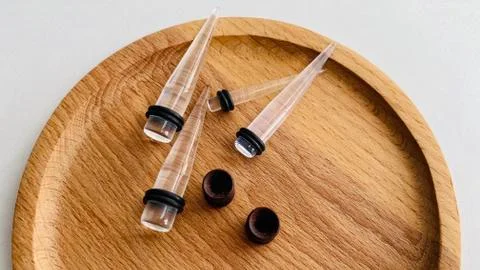 Ear Tunnels Stock Photos